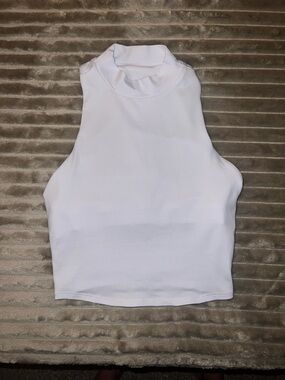 Alo white tank top. Small
